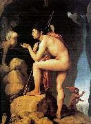 Jean Auguste Dominique Ingres Oedipus and the Sphinx France oil painting artist